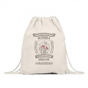 Legjobbak Születtek Májusban (Spártai) Tornazsák