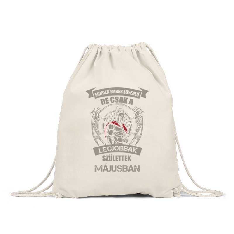 Legjobbak Születtek Májusban (Spártai) Tornazsák