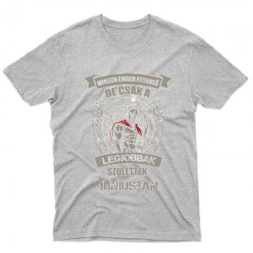 Legjobbak Születtek Júniusban(Spártai) Férfi póló