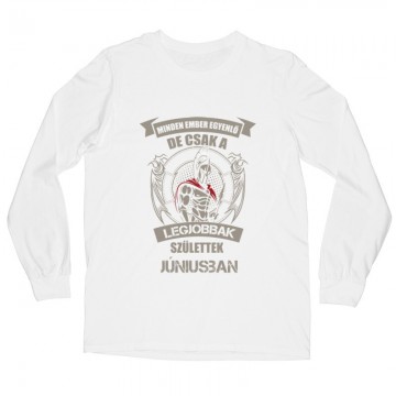 Legjobbak Születtek Júniusban(Spártai) Hosszú ujjú póló