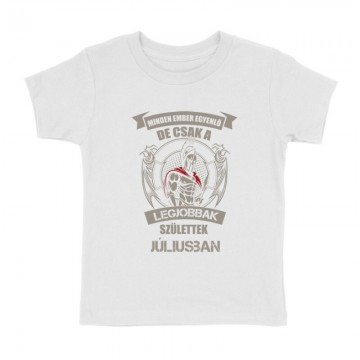 Legjobbak Születtek Júliusban (Spártai) Gyermek póló