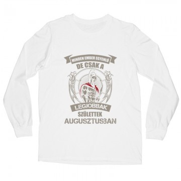 Legjobbak Születtek Augusztusban (Spártai) Hosszú ujjú póló