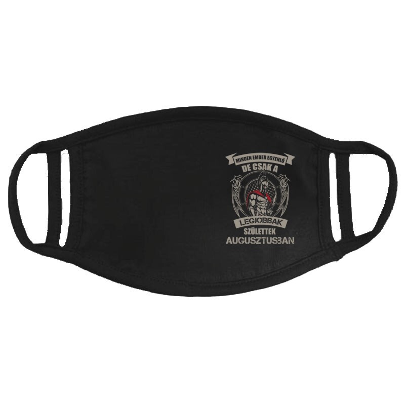 Legjobbak Születtek Augusztusban (Spártai) Arcmaszk