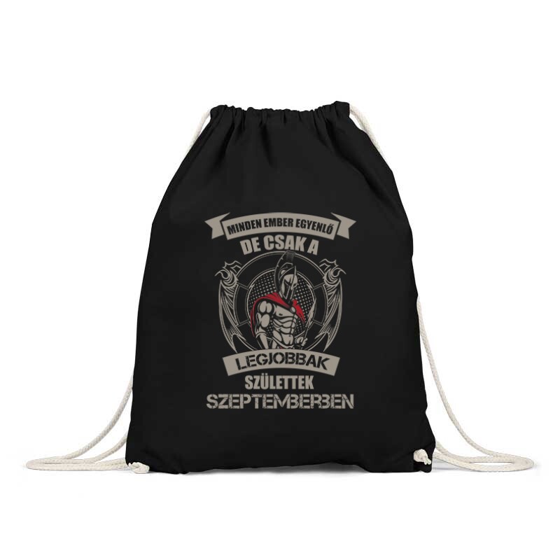 Legjobbak Születtek Szeptemberben (Spártai) Tornazsák