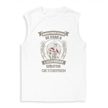Legjobbak Születtek Októberben (Spártai) Férfi Trikó