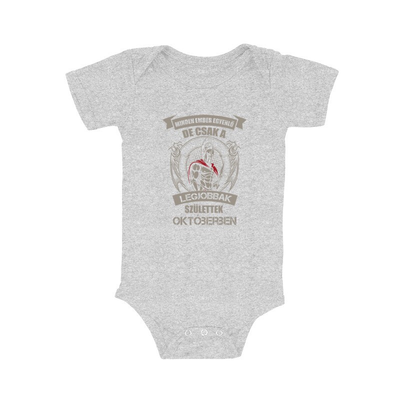 Legjobbak Születtek Októberben (Spártai) Bébi body
