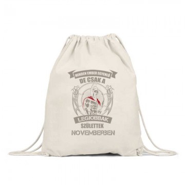 Legjobbak Születtek Novemberben (Spártai) Tornazsák