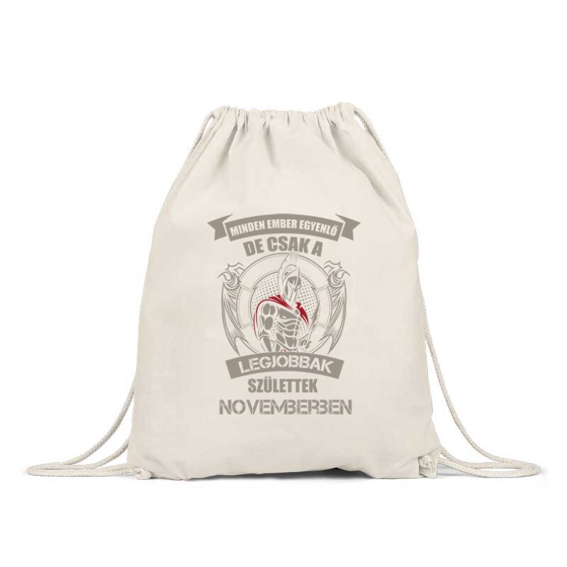 Legjobbak Születtek Novemberben (Spártai) Tornazsák