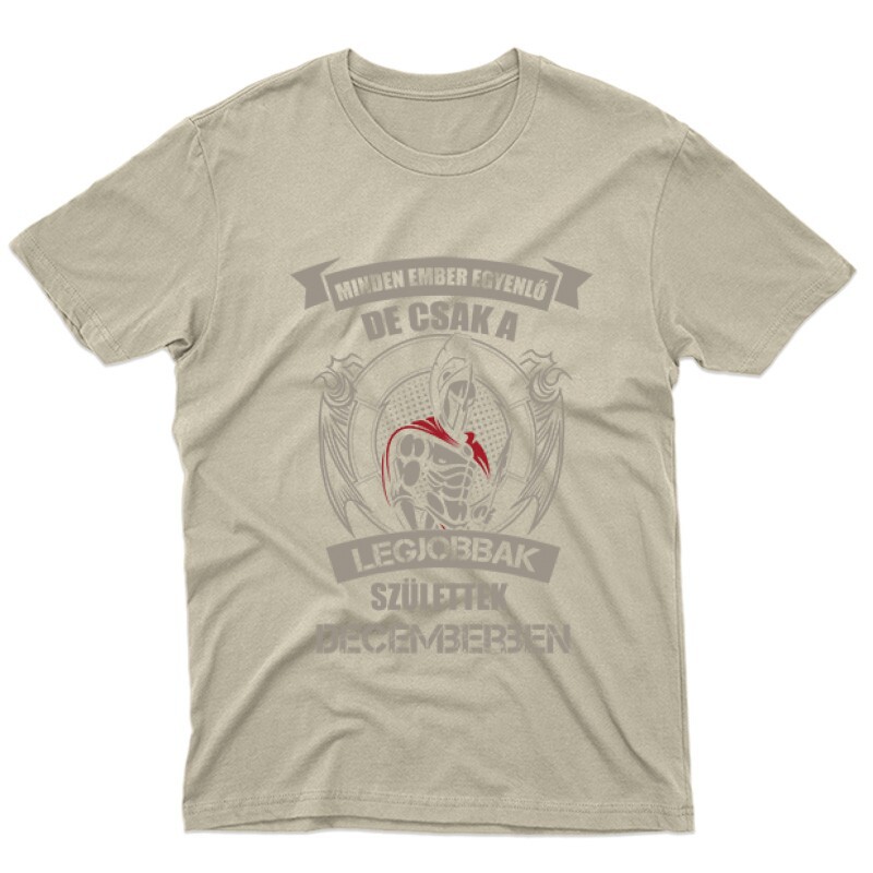 Legjobbak Születtek Decemberben (Spártai) Férfi póló