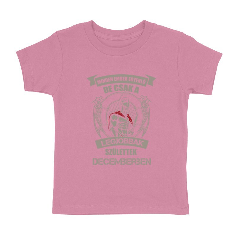 Legjobbak Születtek Decemberben (Spártai) Gyermek póló