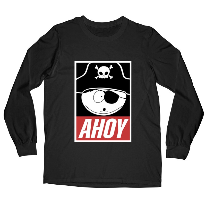 Rick Morty Ahoy Hosszú ujjú póló