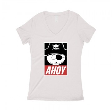 Rick Morty Ahoy Női póló V...