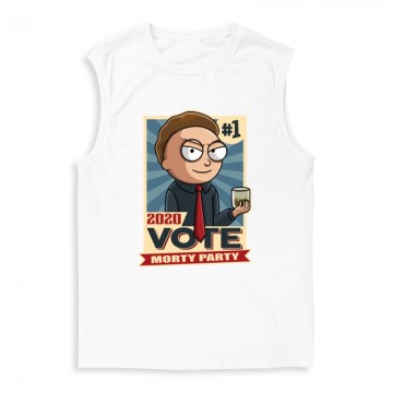 Vote Morty Férfi Trikó