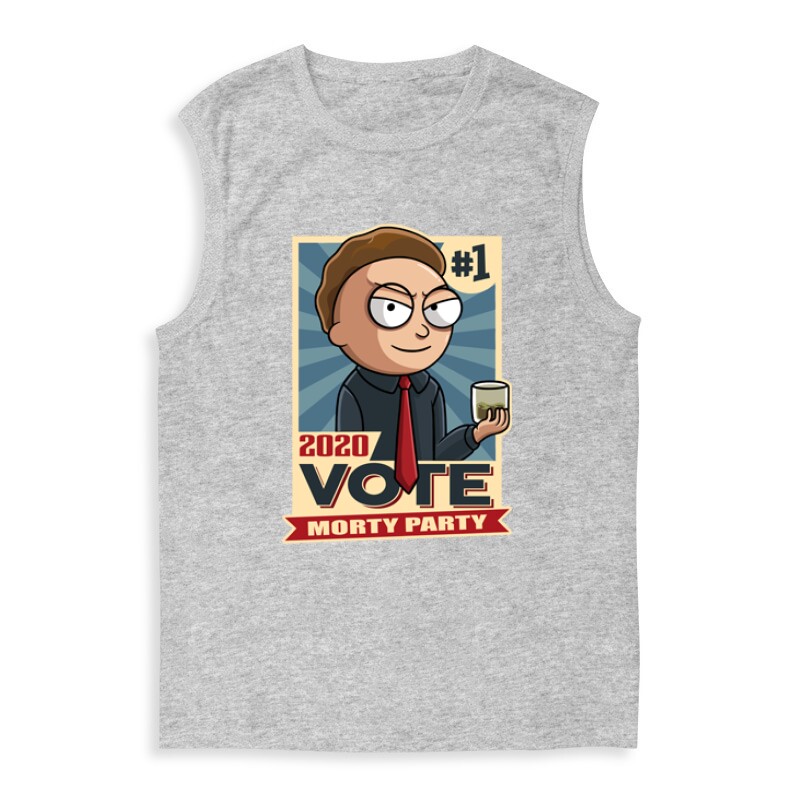 Vote Morty Férfi Trikó