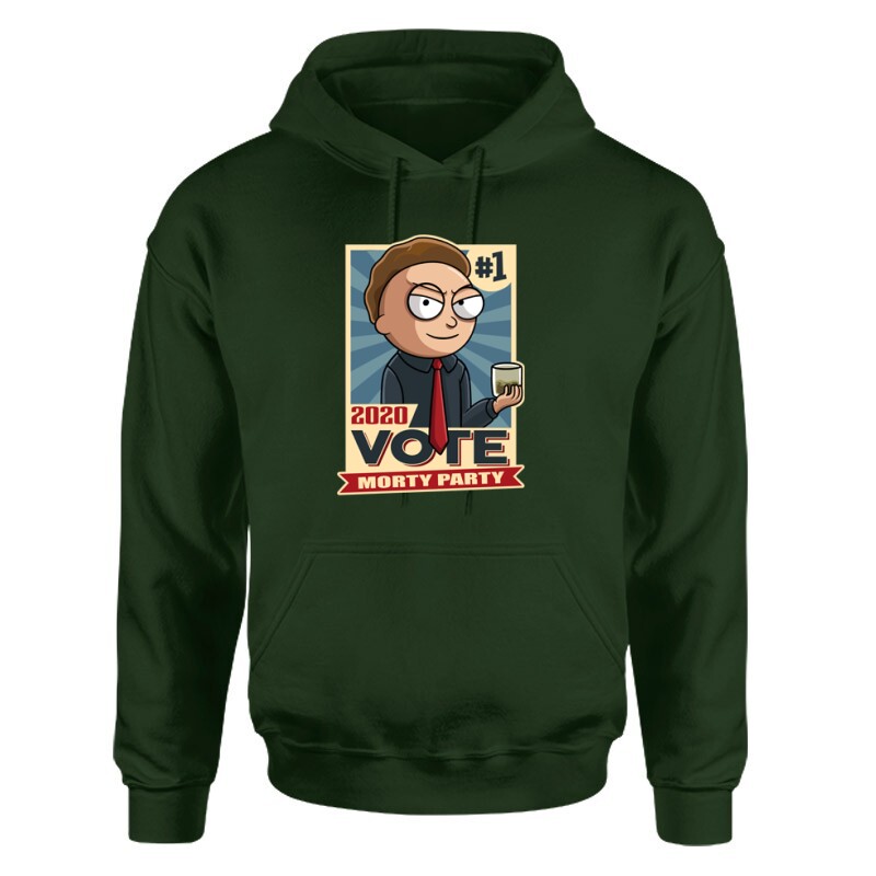 Vote Morty Unisex pulóver