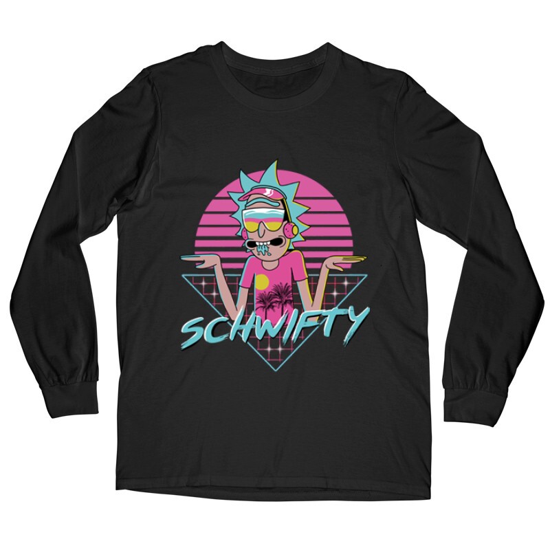 Schwifty Neon Hosszú ujjú póló
