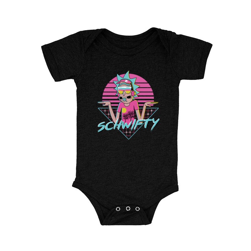 Schwifty Neon Bébi body