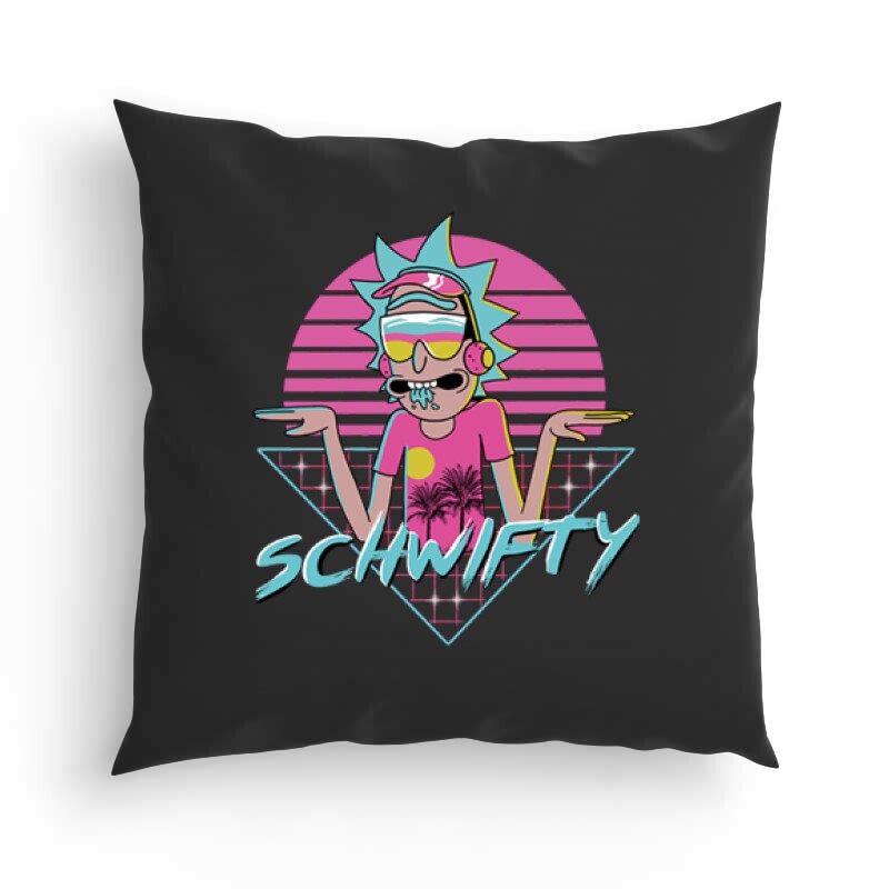 Schwifty Neon Párna