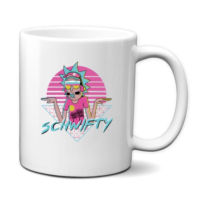 Schwifty Neon Bögre