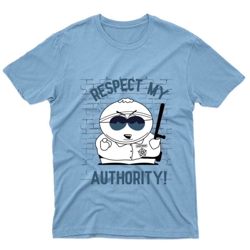 Respect My authority 2 Férfi póló