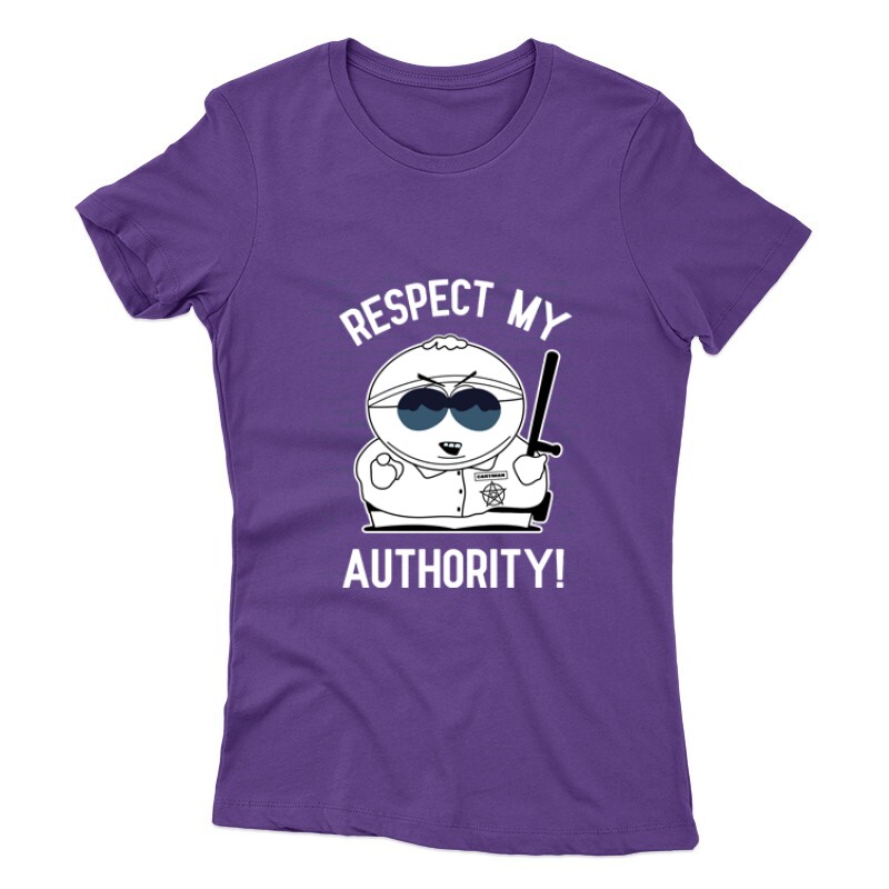 Respect My authority 2 Női póló