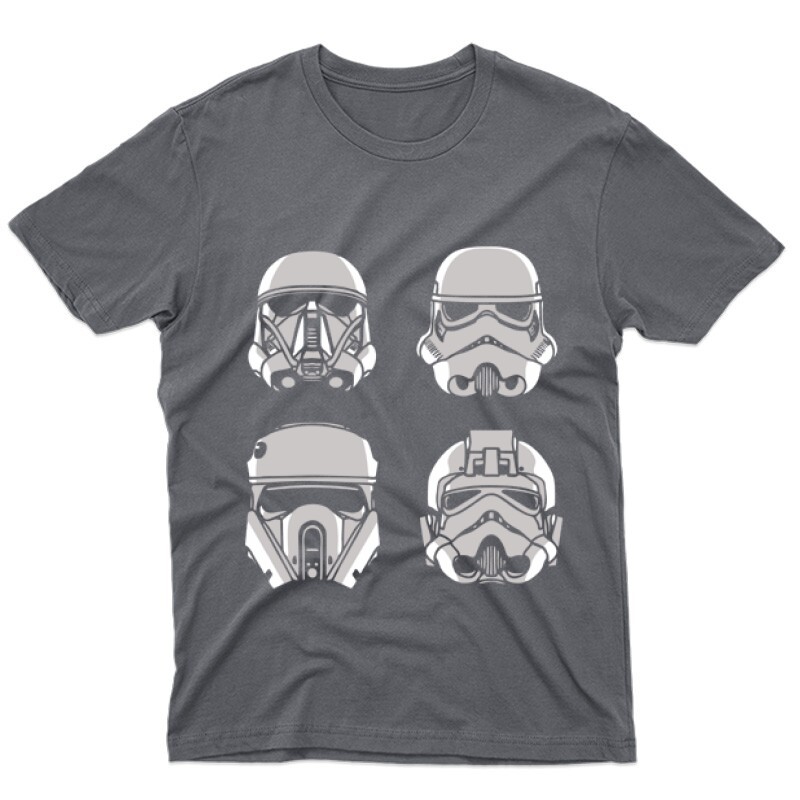 4 Troopers Férfi póló