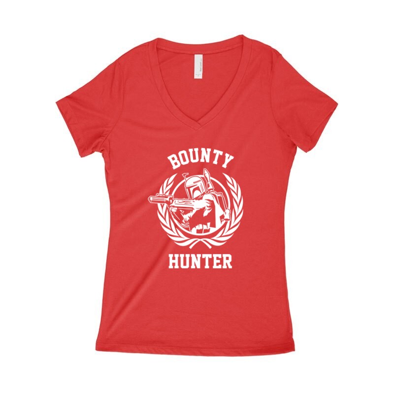 Bounty hunter Női póló V kivágott