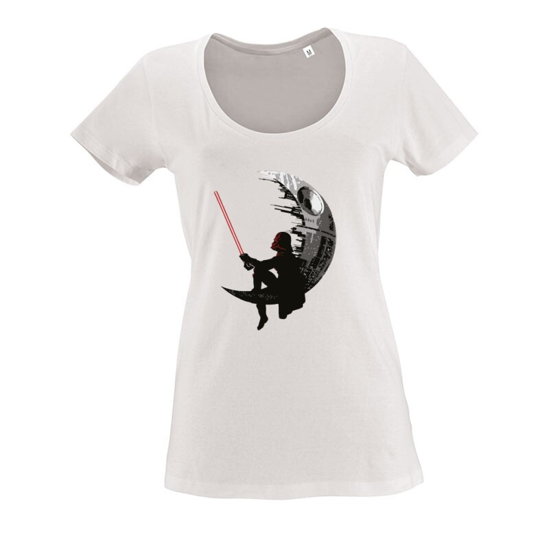 Deathstar Vader O nyakú női póló