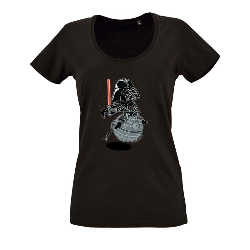 Deathstar Rodeo O nyakú női póló