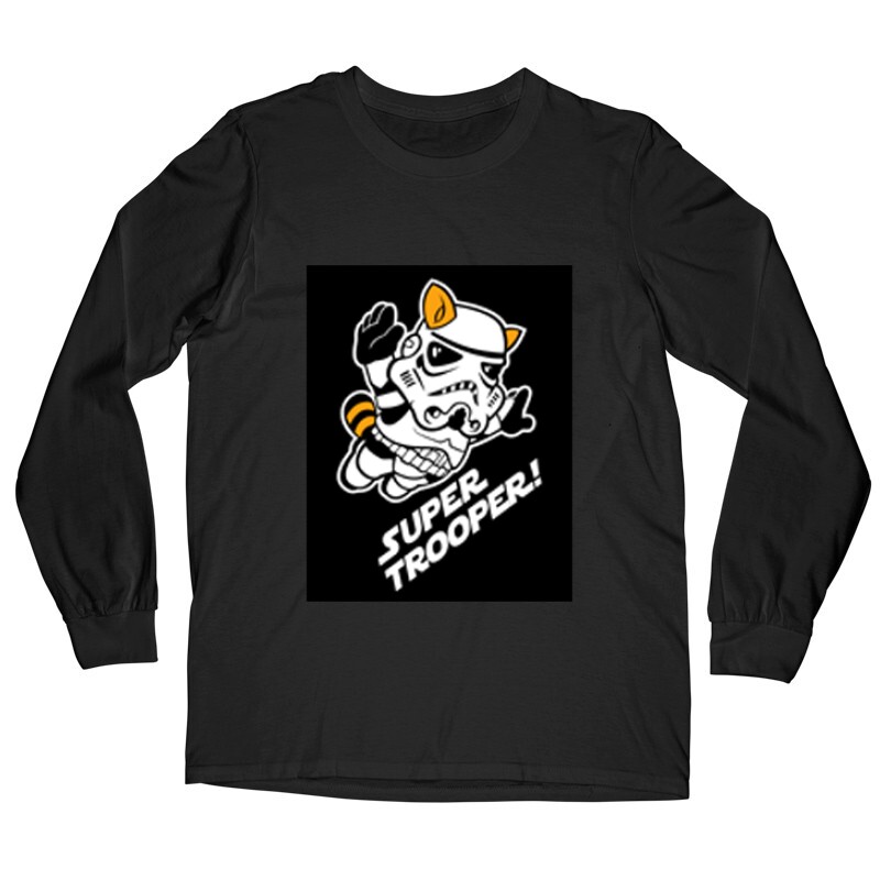 Mario Super Trooper Hosszú ujjú póló