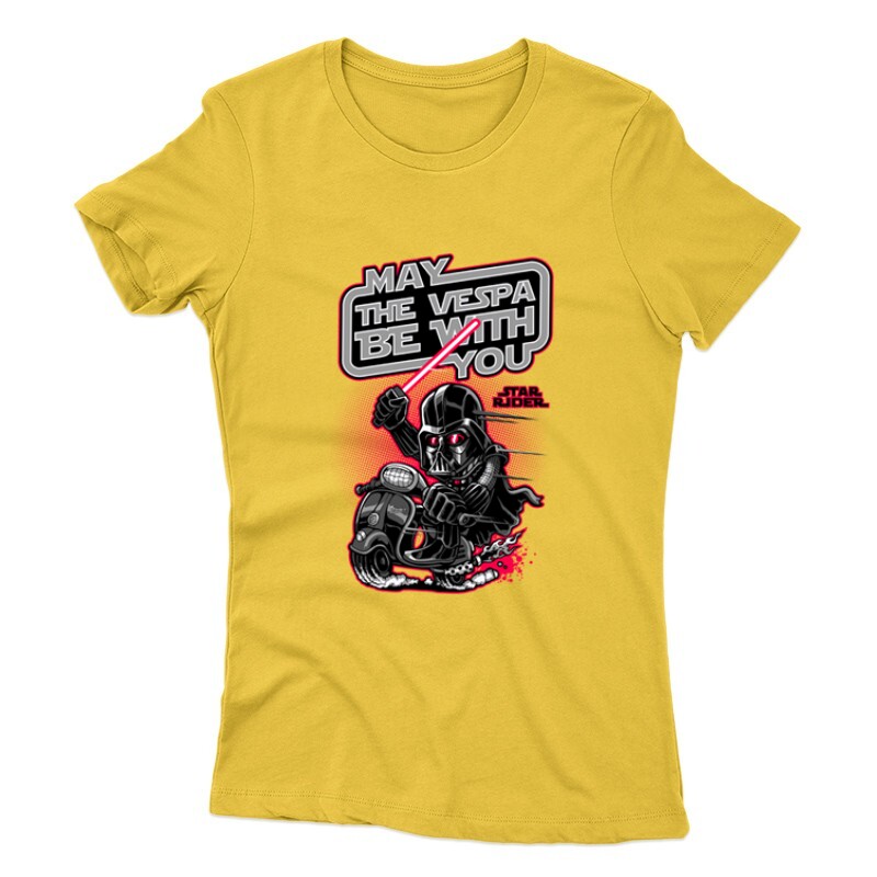 May the Vespa be with you Női póló