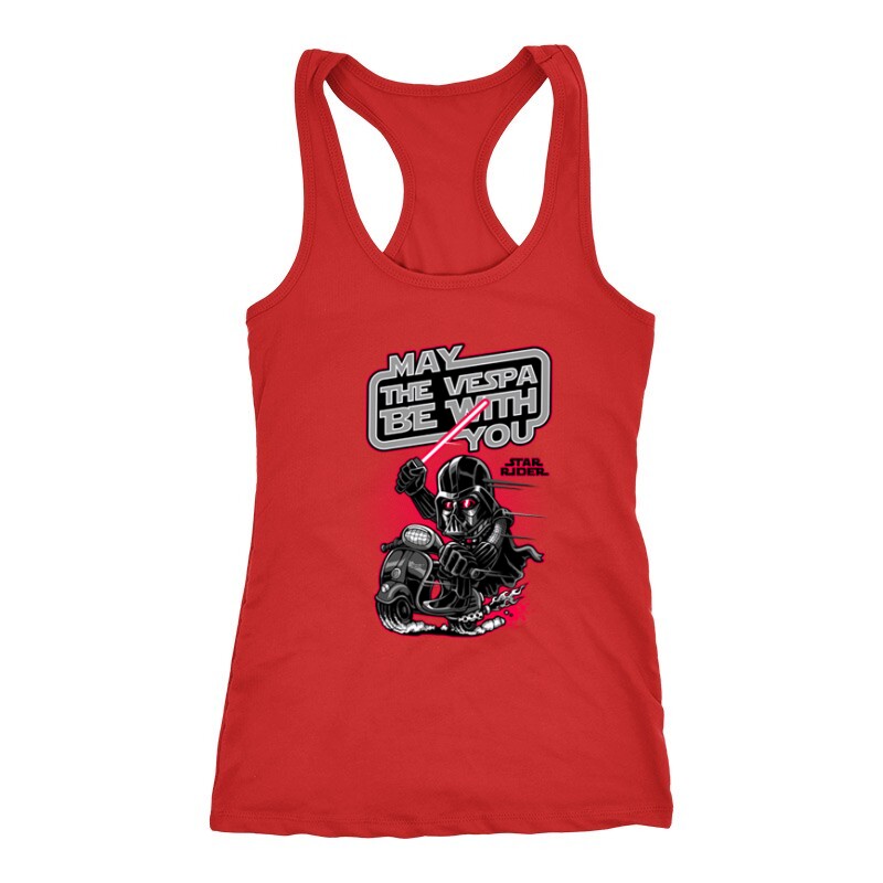 May the Vespa be with you Női Trikó