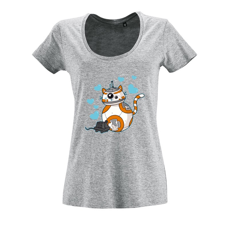 Love Robot O nyakú női póló