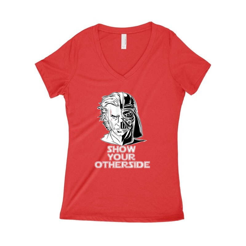 Show Your Otherside Női póló V kivágott