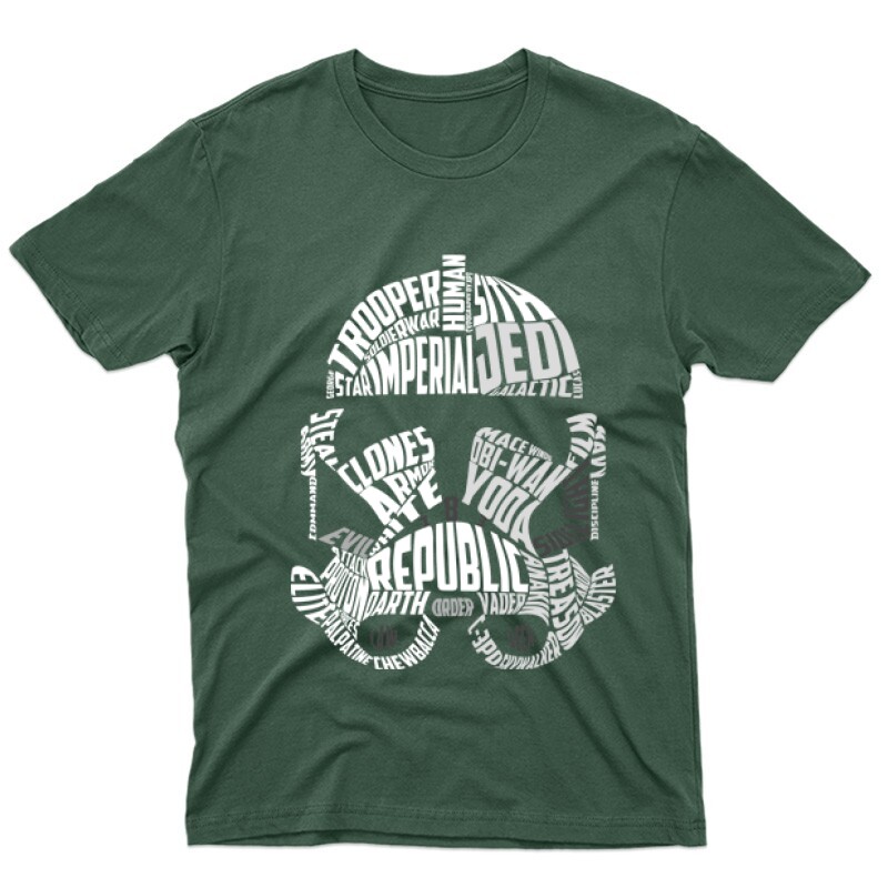 StormTrooper Text Férfi póló