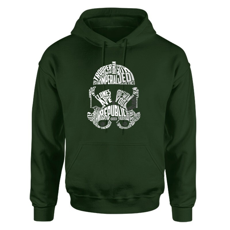 StormTrooper Text Unisex pulóver