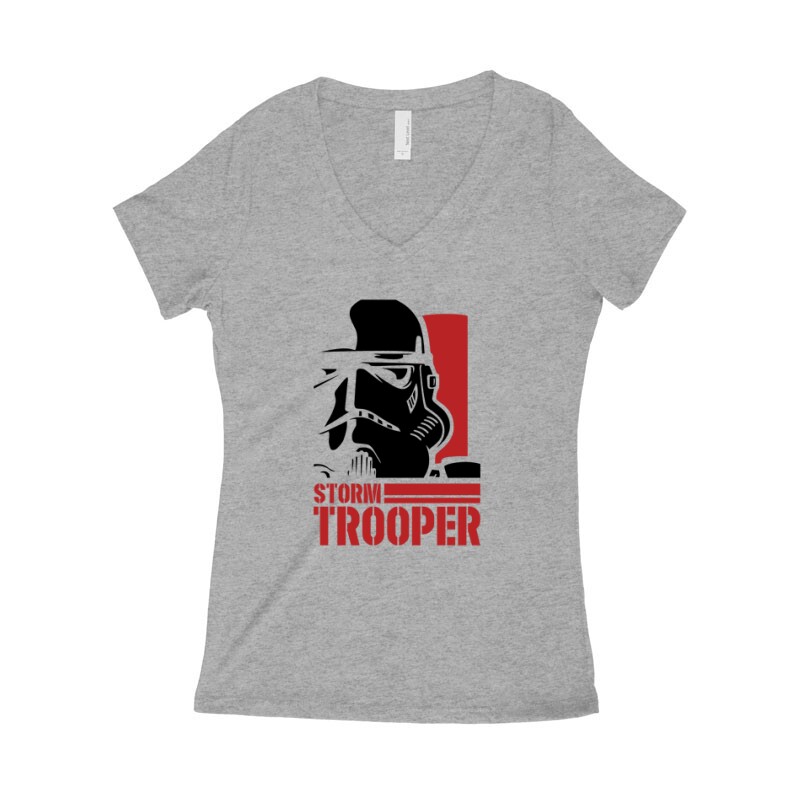 Stormtrooper Női póló V kivágott