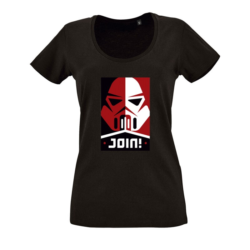 Stromtrooper Join O nyakú női póló