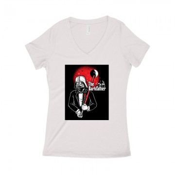 The Dark Father Női póló V kivágott