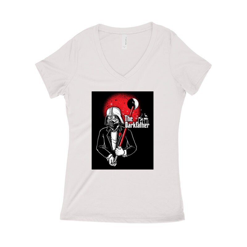 The Dark Father Női póló V kivágott