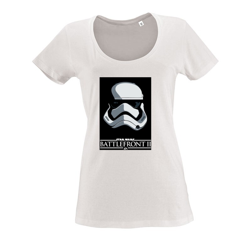 Battlefront II O nyakú női póló