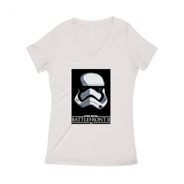 Battlefront II Női póló V kivágott