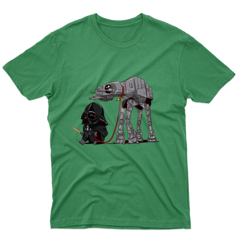Vader and AT-AT Férfi póló