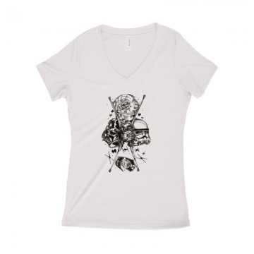 X fighter Női póló V kivágott