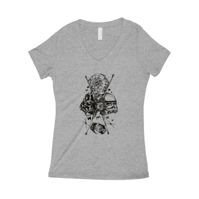 X fighter Női póló V kivágott