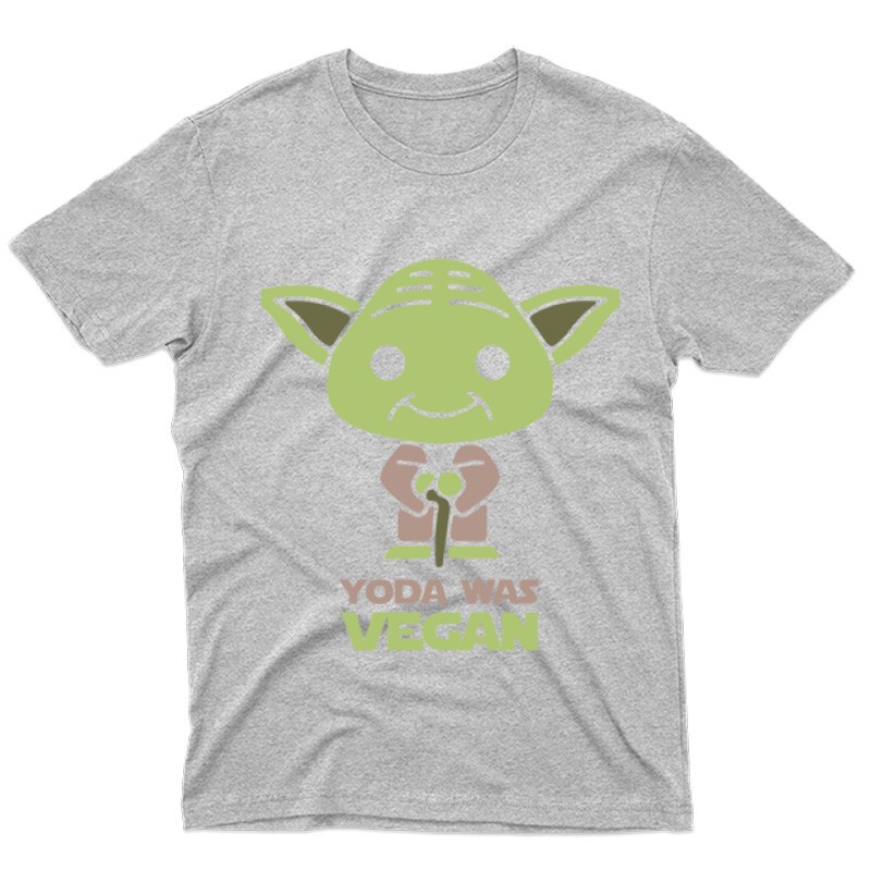 Yoda was vegan Férfi póló