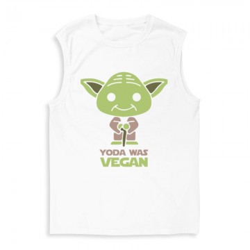 Yoda was vegan Férfi Trikó
