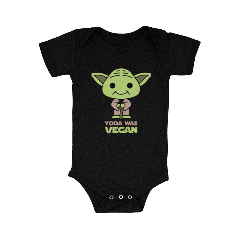 Yoda was vegan Bébi body