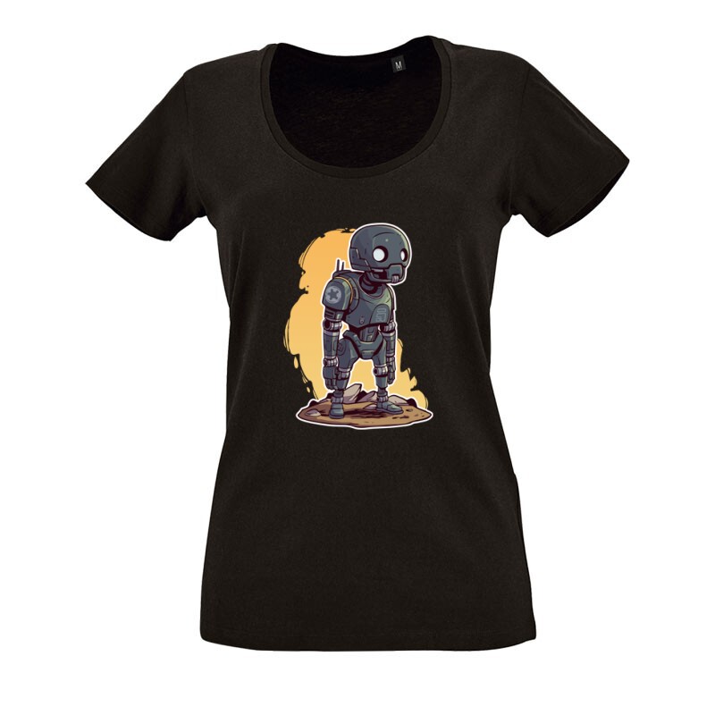 K2SO O nyakú női póló