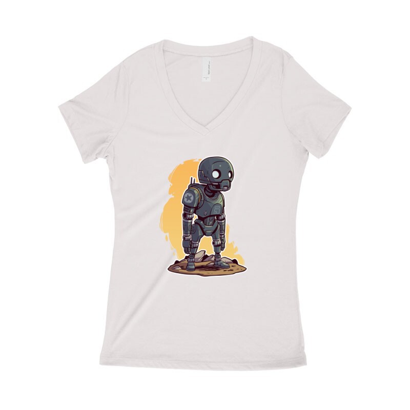 K2SO Női póló V kivágott